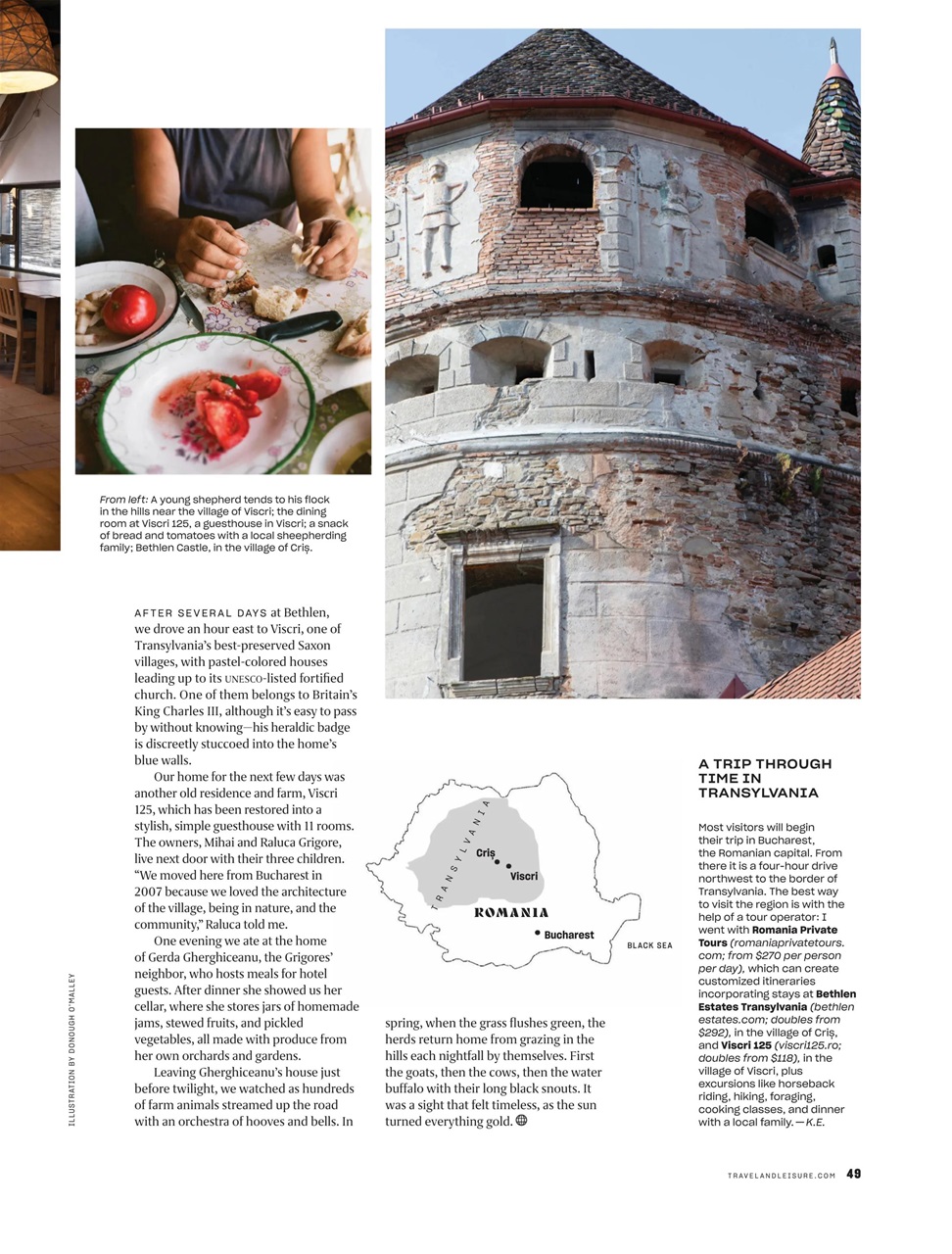 Travel + Leisure Preview Pages