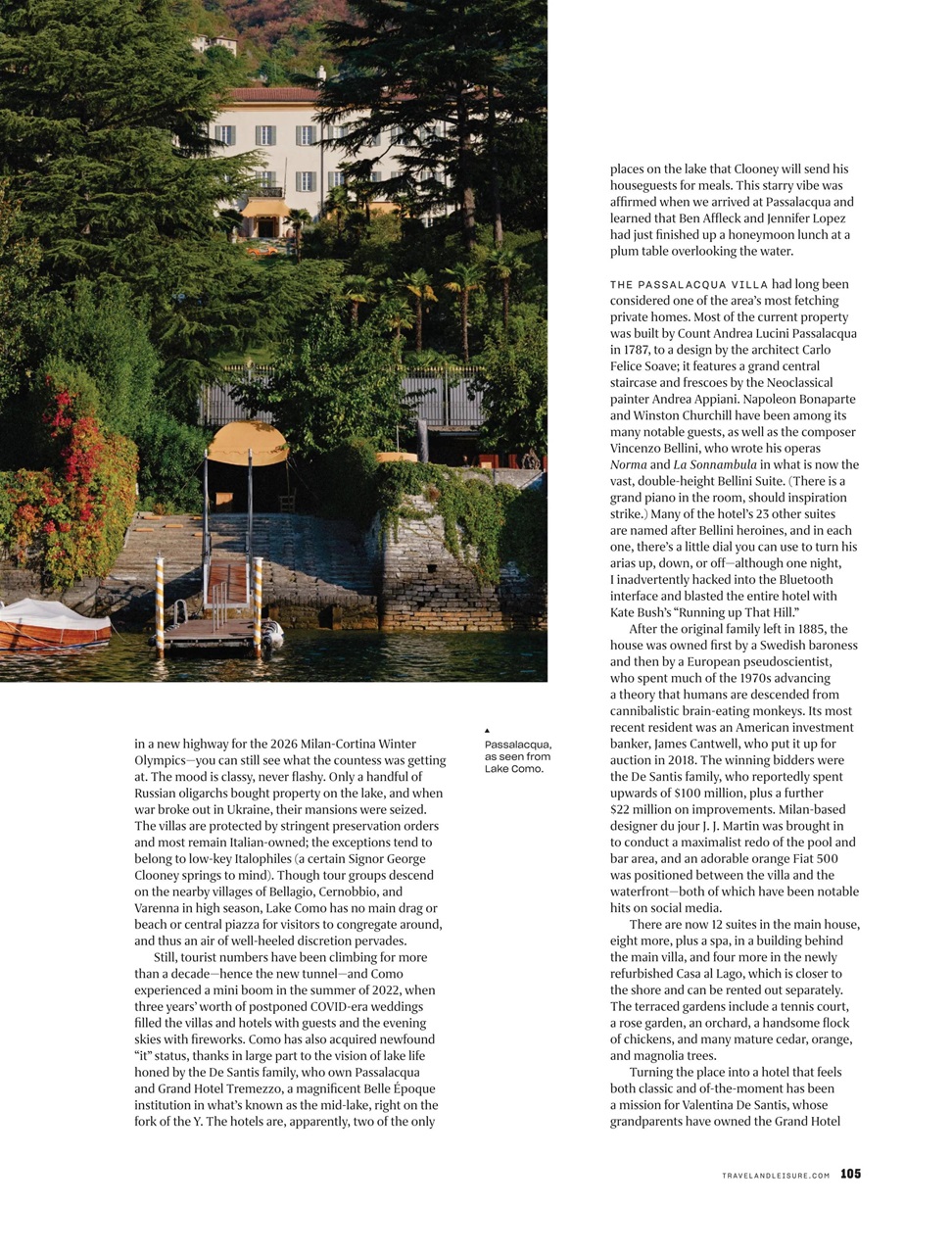 Travel + Leisure Preview Pages