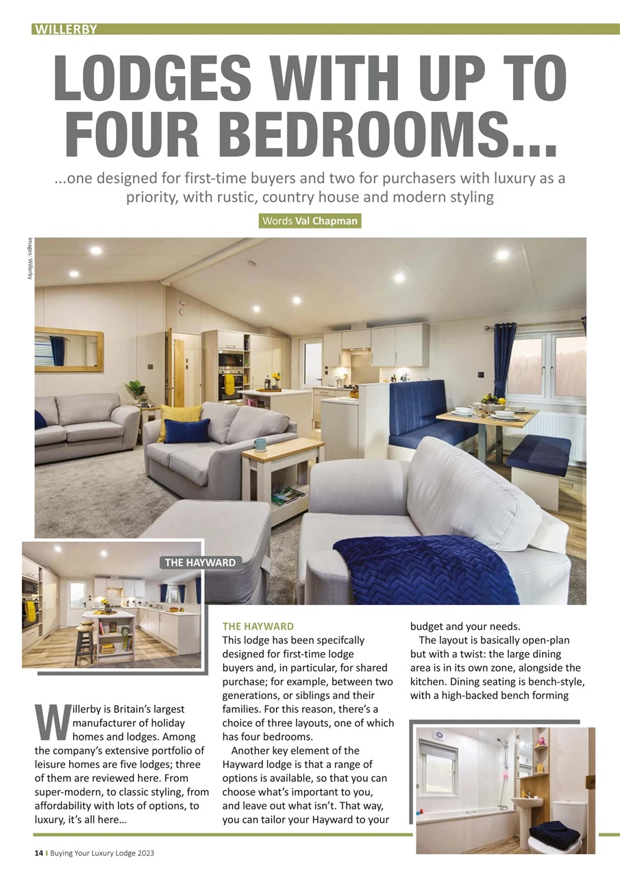 Your Luxury Lodge Preview Pages