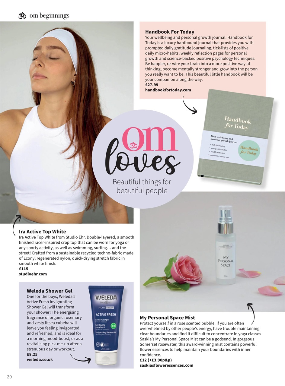 OM Yoga Magazine Preview Pages