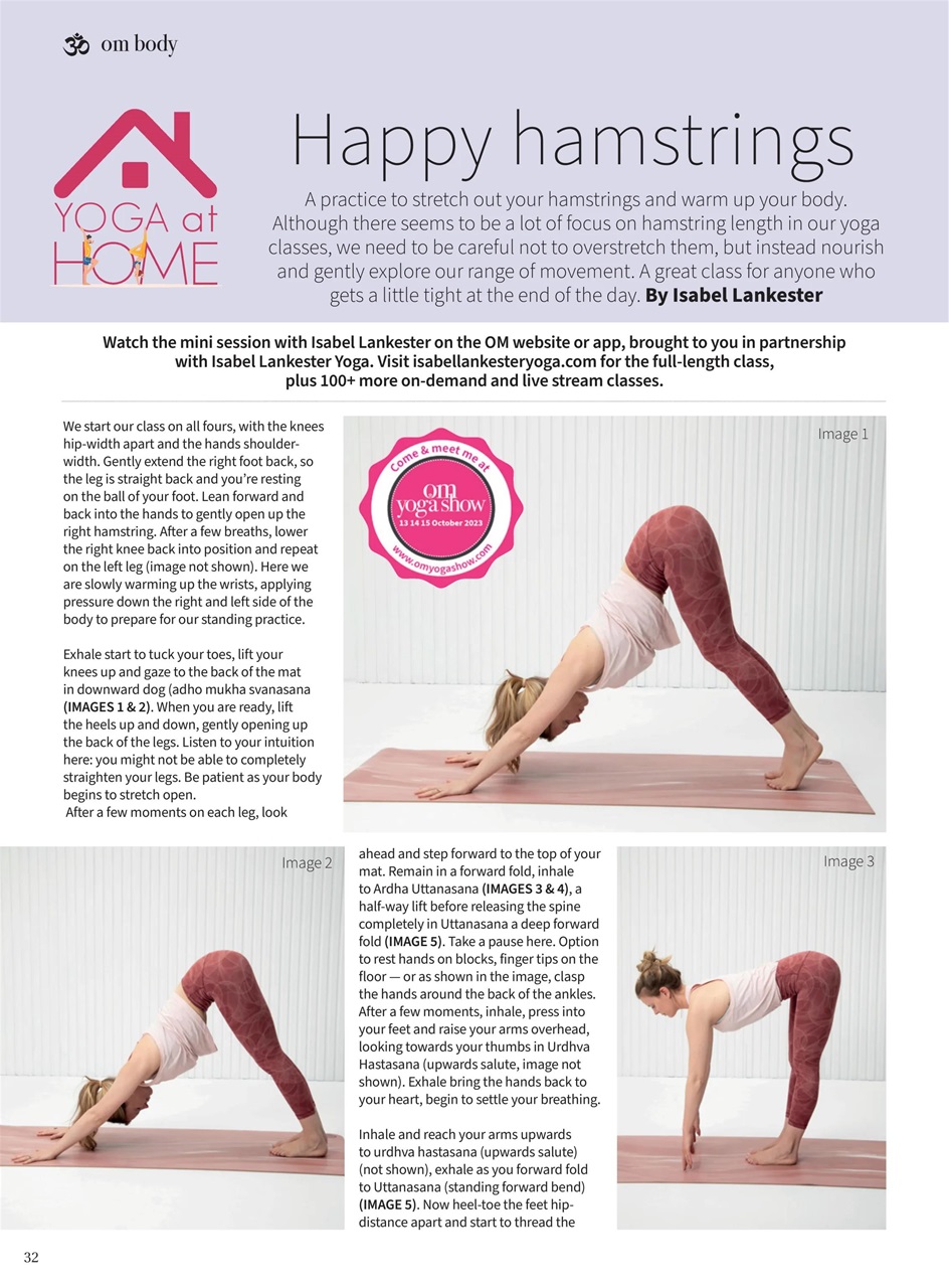 OM Yoga Magazine Preview Pages