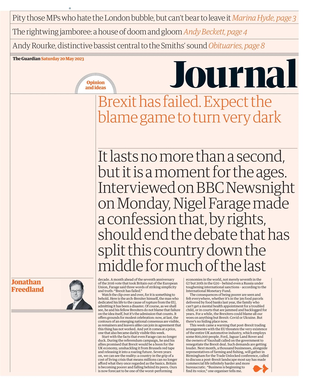 The Guardian Newspaper Preview Pages