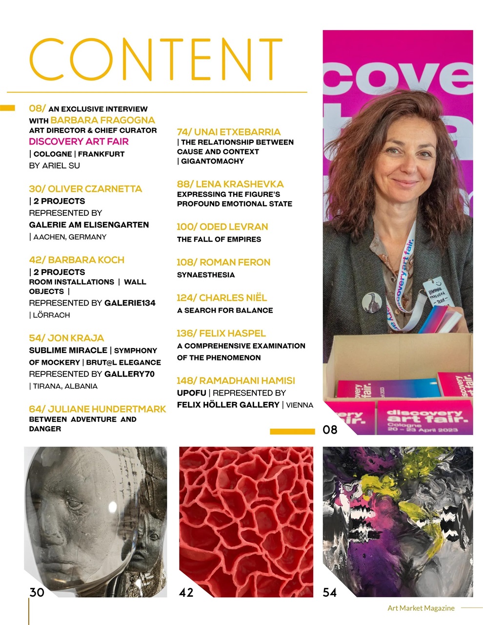 Art Market Magazine Preview Pages