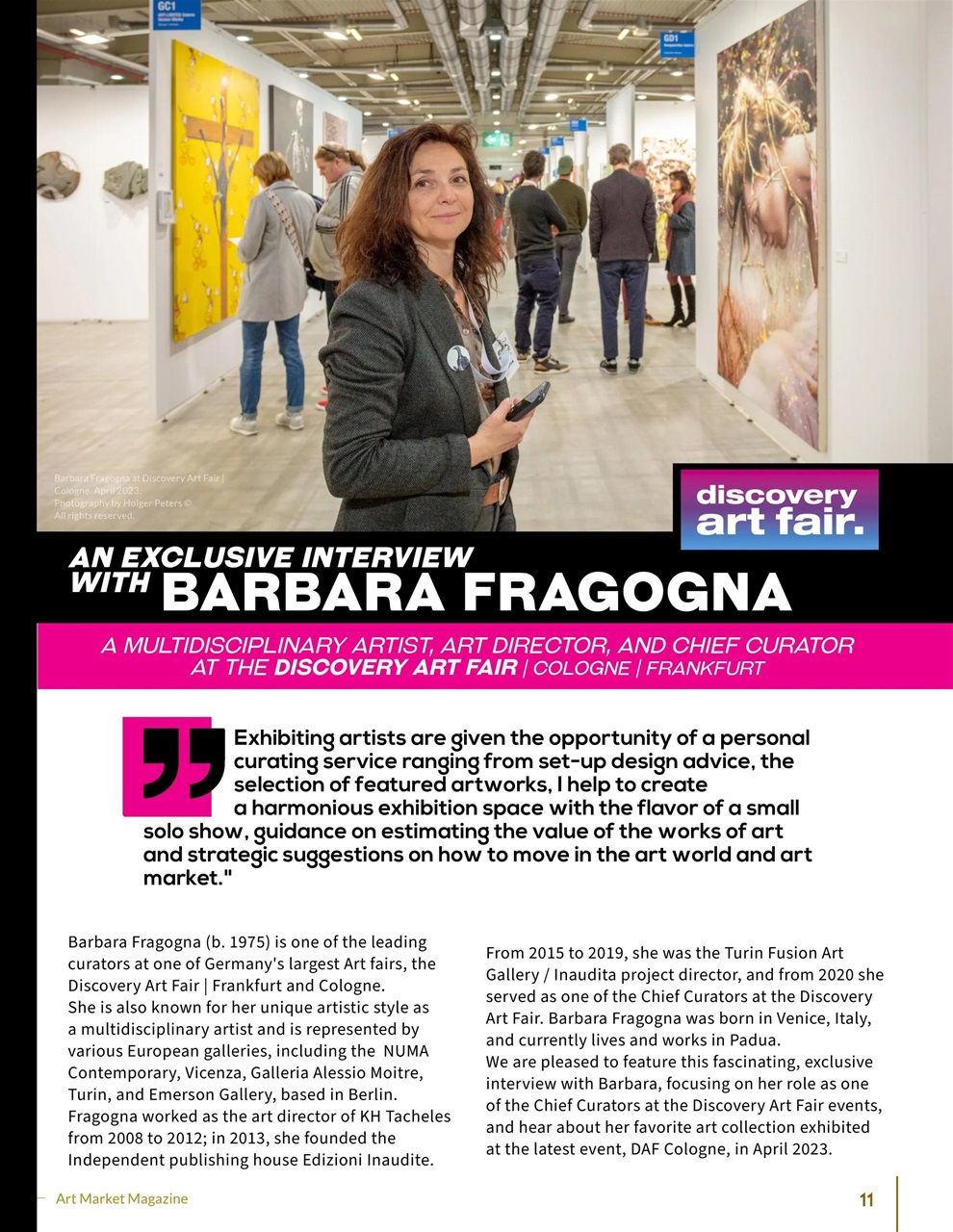 Art Market Magazine Preview Pages