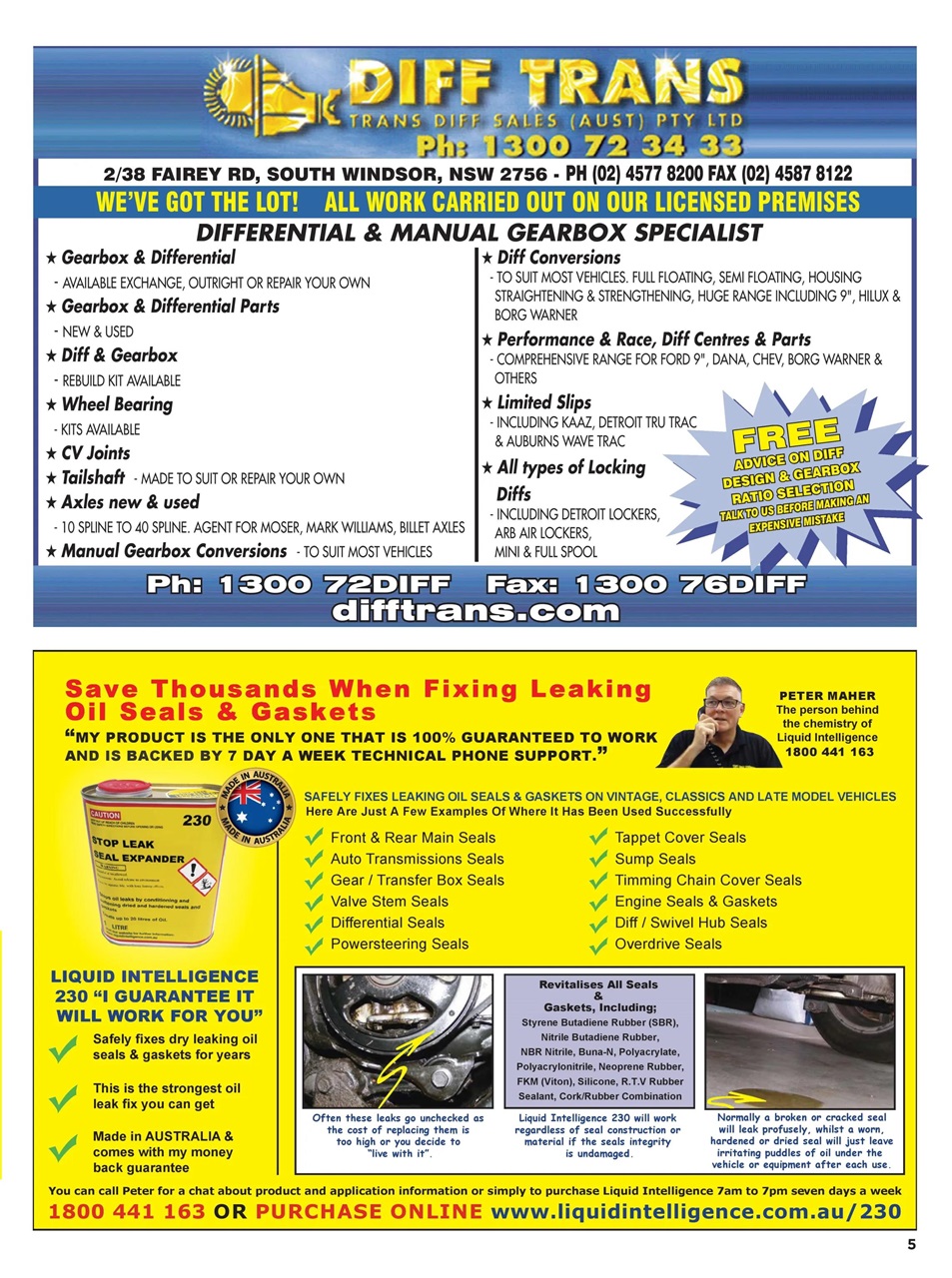 JUST PARTS Preview Pages