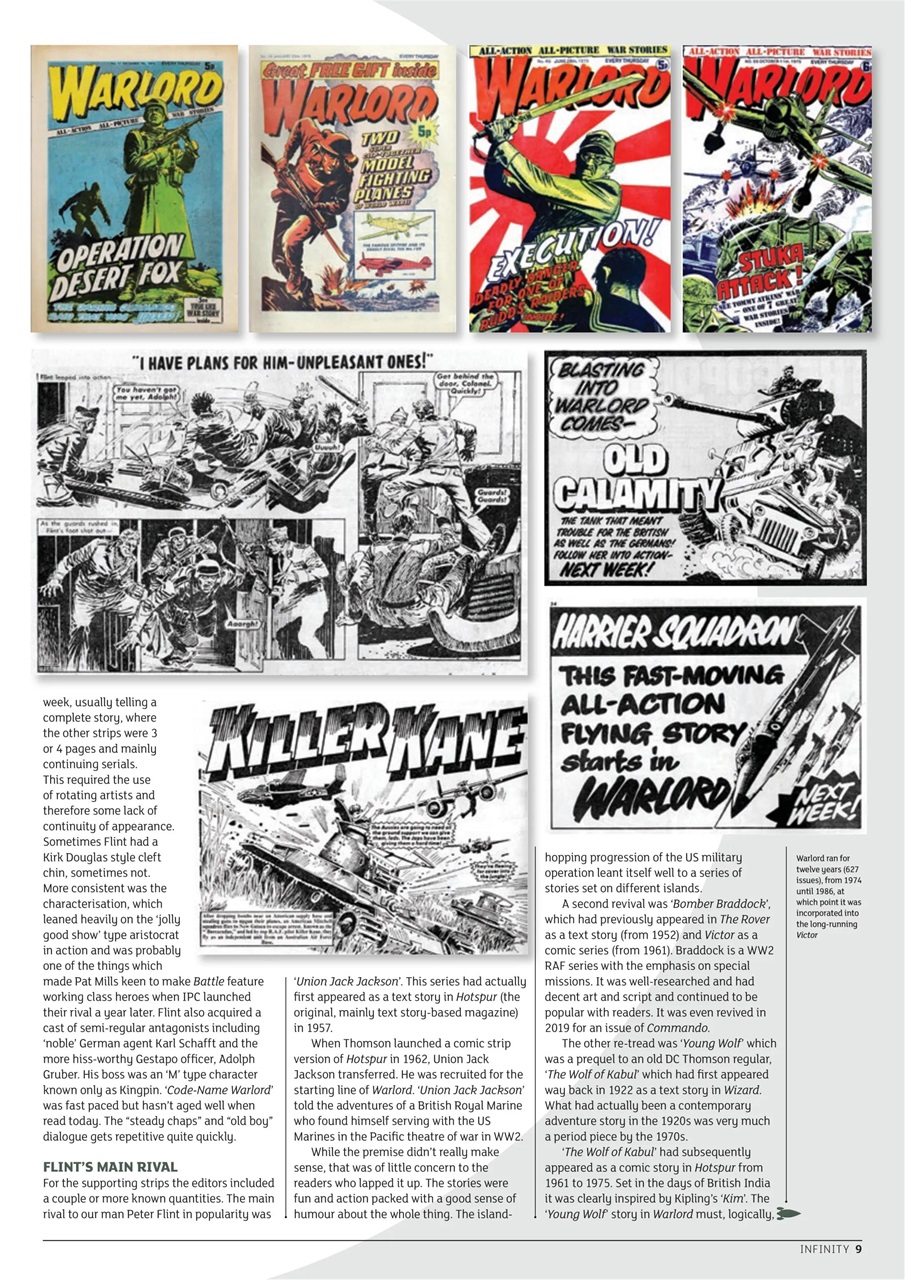 Infinity Magazine Preview Pages