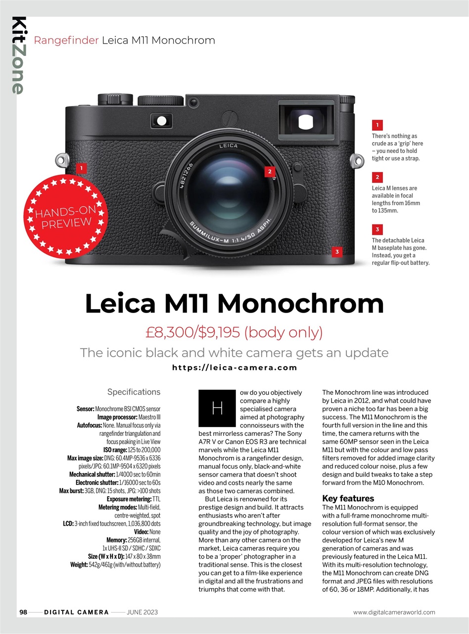 Digital Camera Magazine Preview Pages