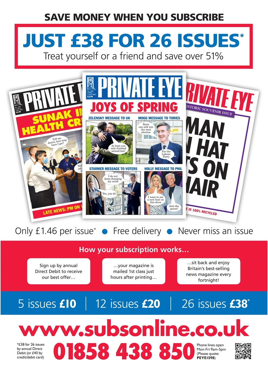 Private Eye Preview Pages