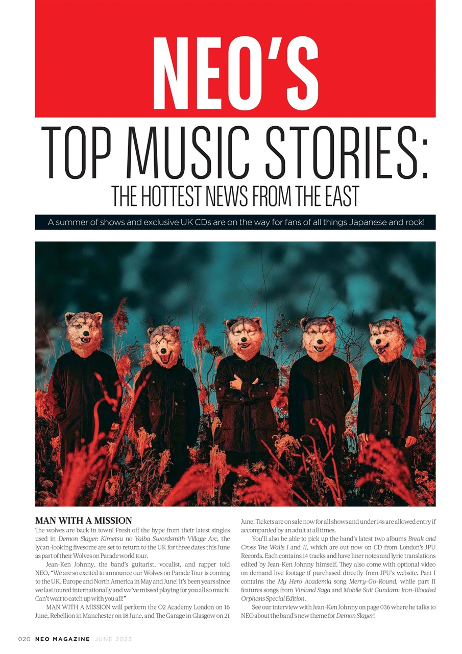 NEO Magazine Preview Pages