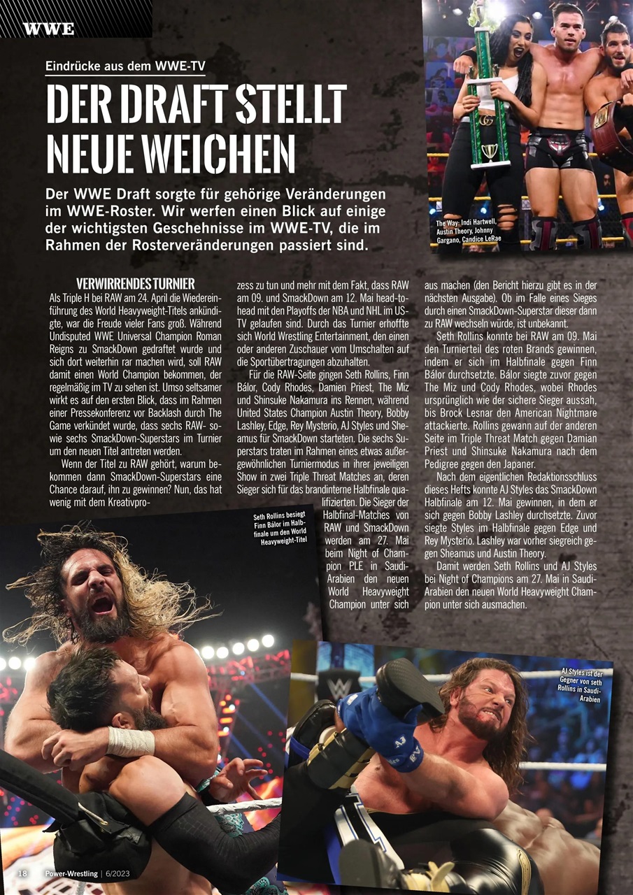 Power-Wrestling Preview Pages