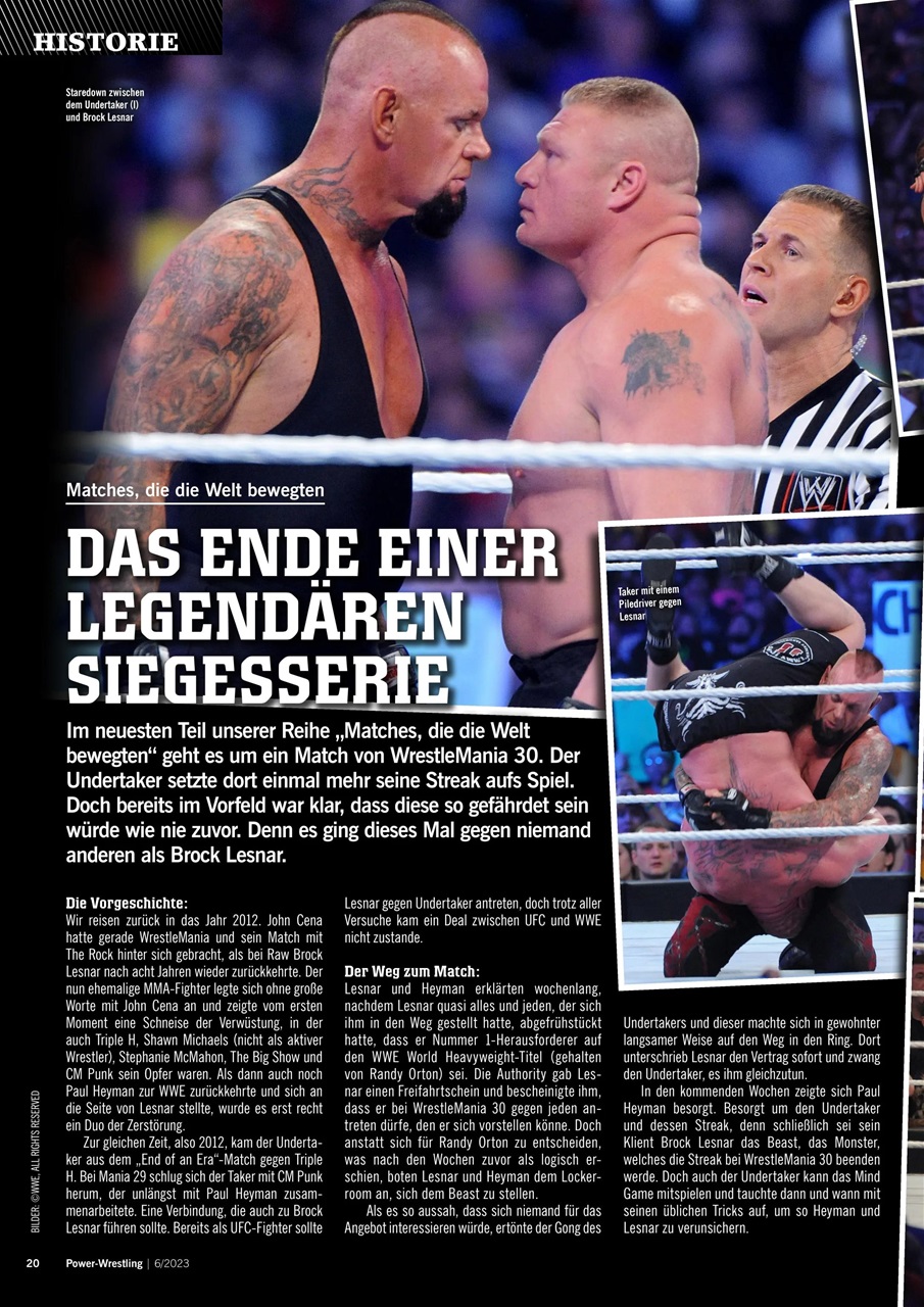 Power-Wrestling Preview Pages