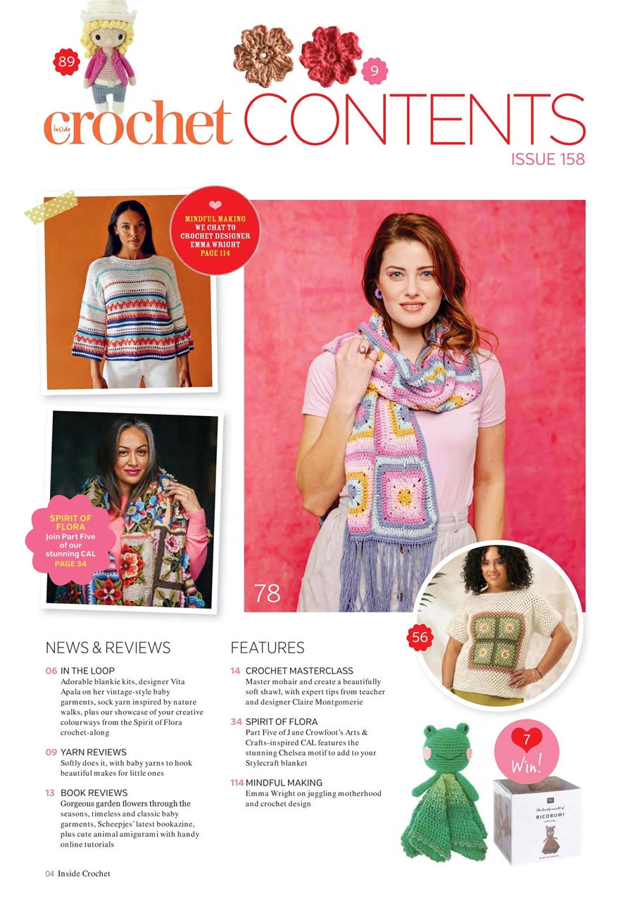 Inside Crochet Preview Pages