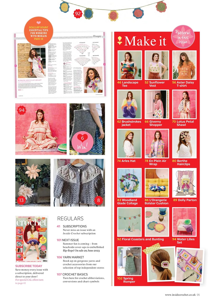 Inside Crochet Preview Pages