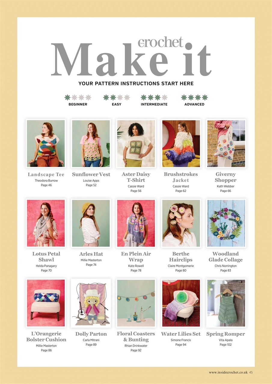 Inside Crochet Preview Pages