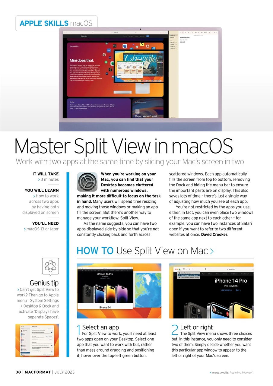 MacFormat Preview Pages