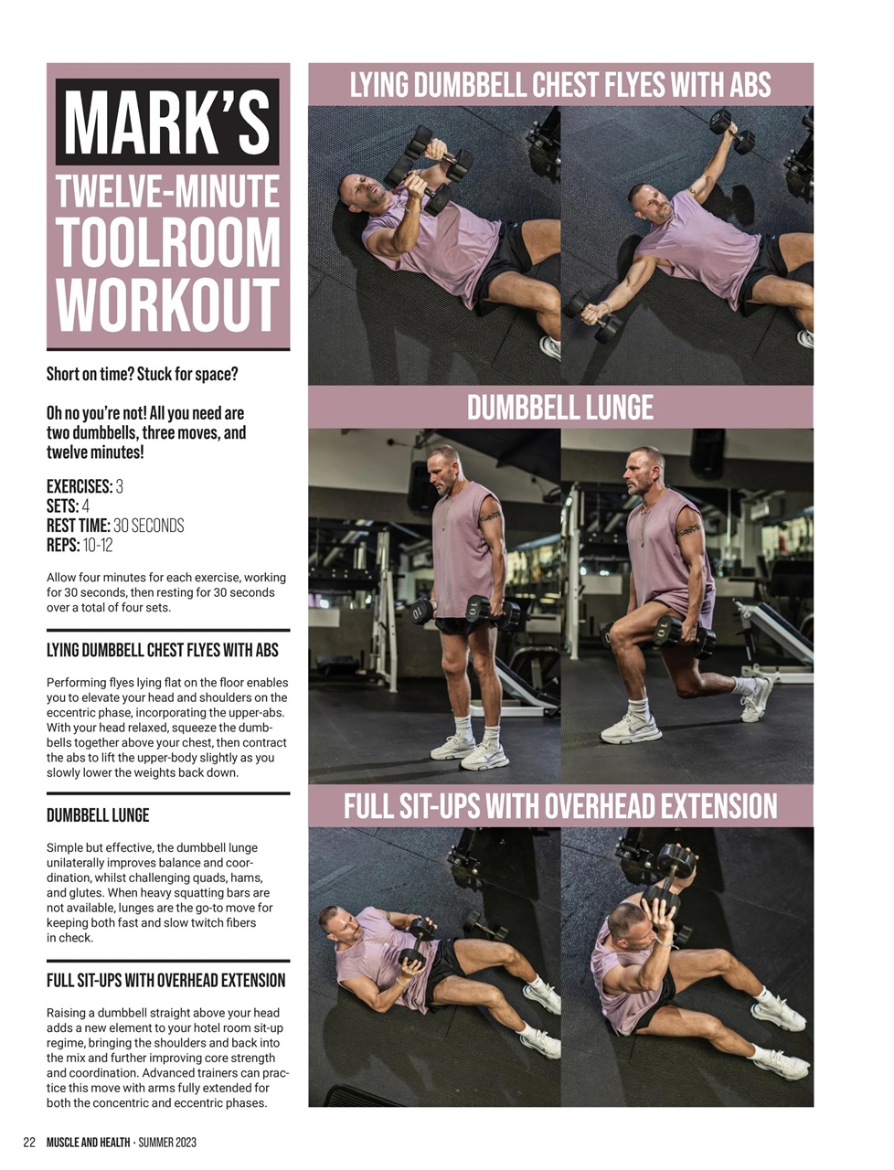 Muscle and Health Preview Pages