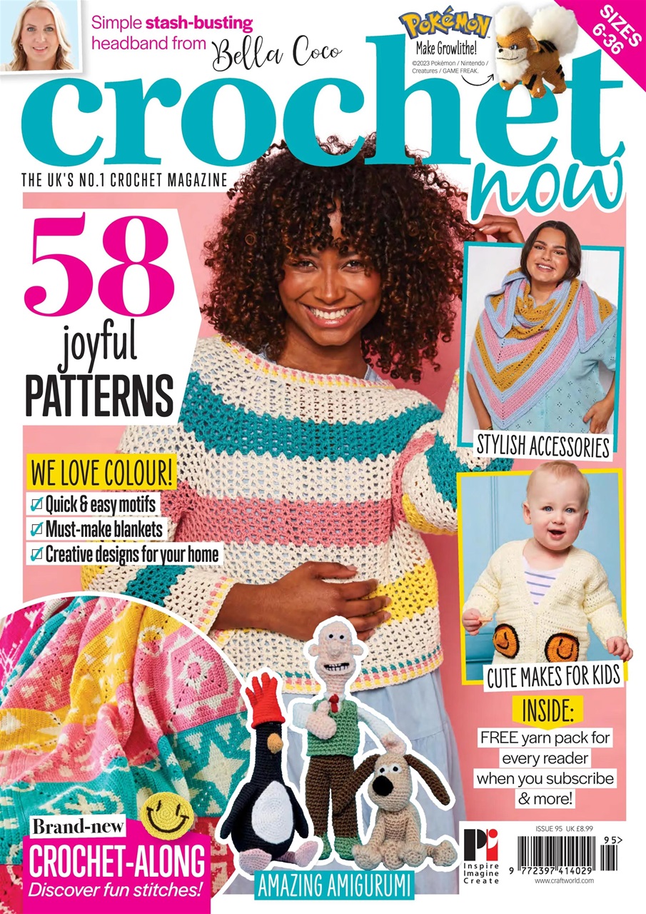 Crochet Now Magazine Preview Pages