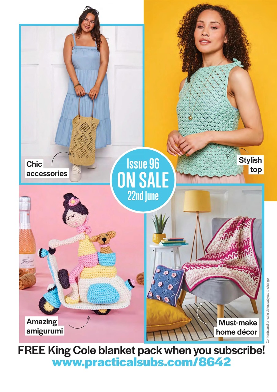 Crochet Now Magazine Preview Pages