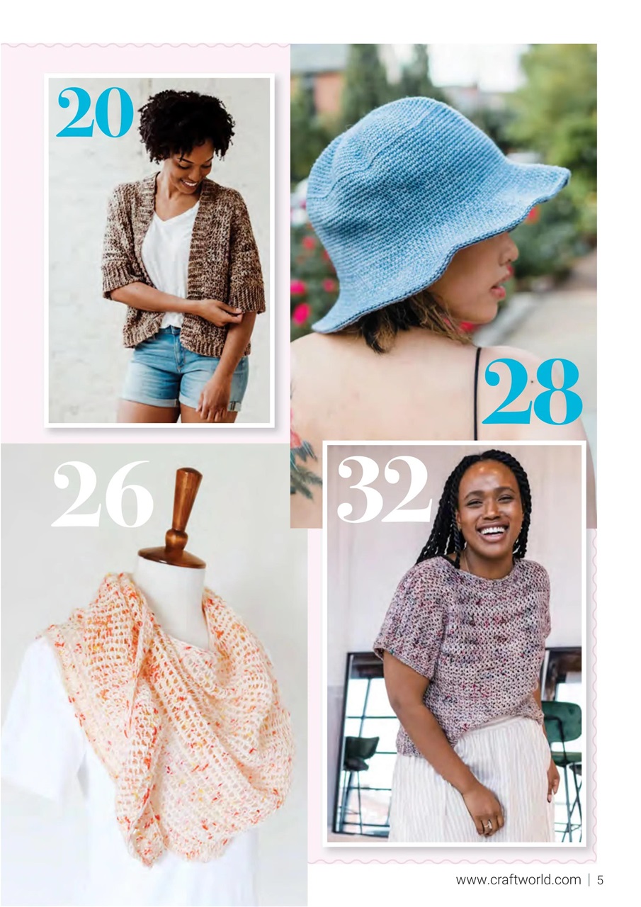 Crochet Now Magazine Preview Pages