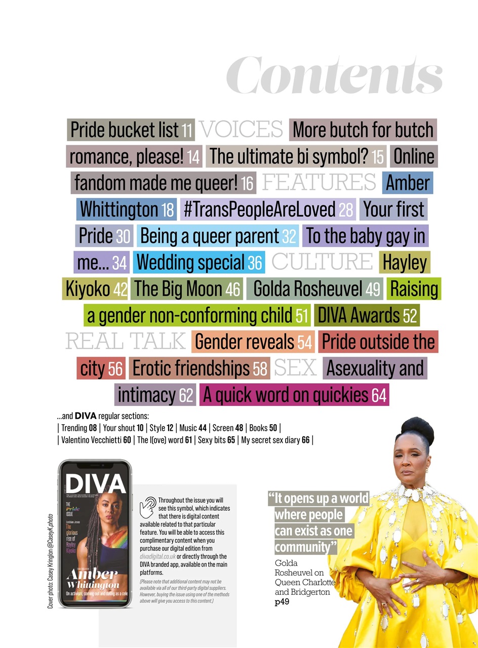 DIVA Magazine Preview Pages