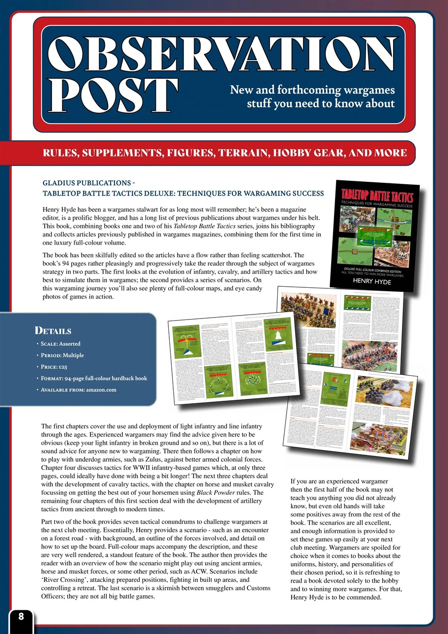 Wargames Illustrated Preview Pages
