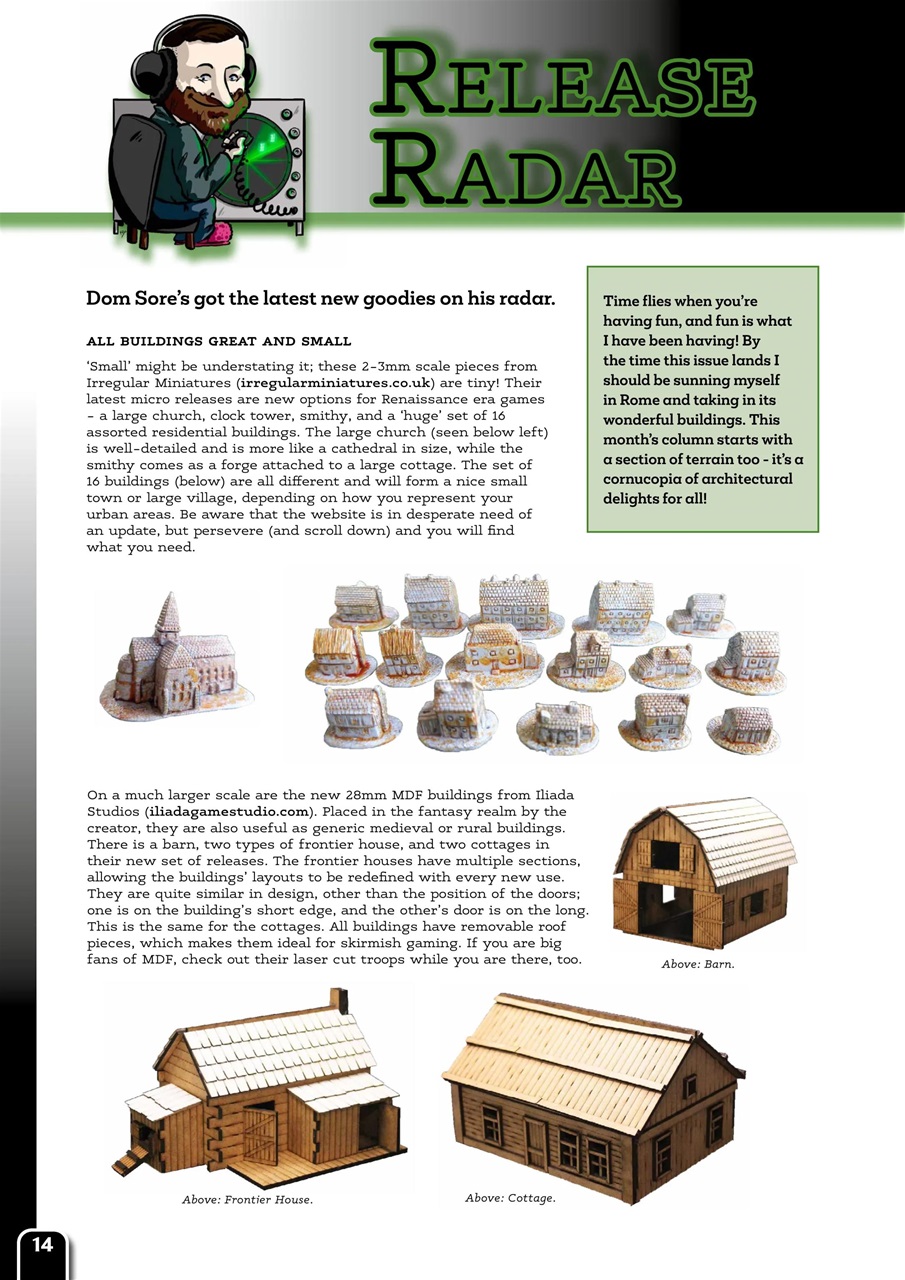 Wargames Illustrated Preview Pages