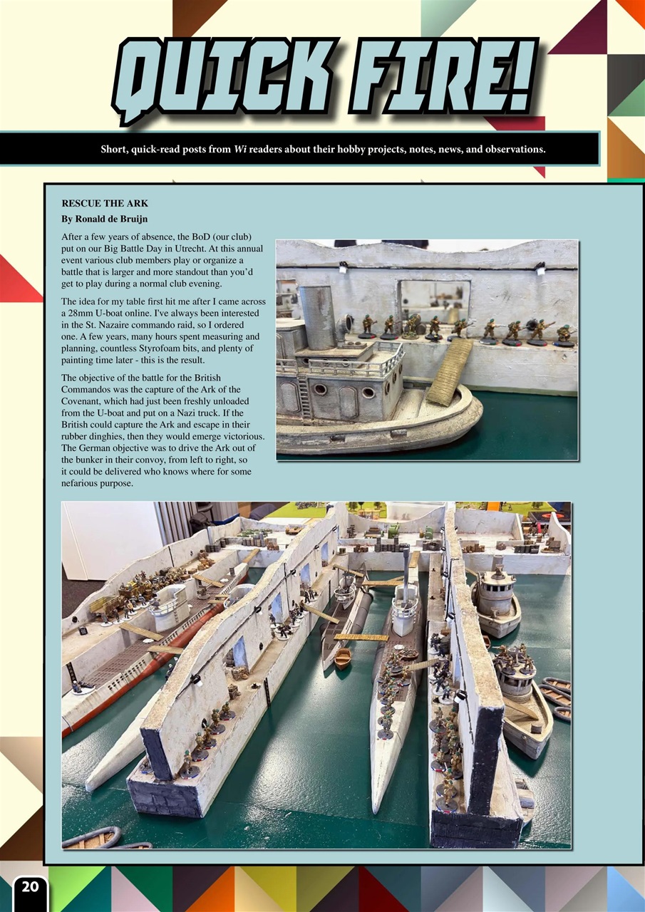 Wargames Illustrated Preview Pages