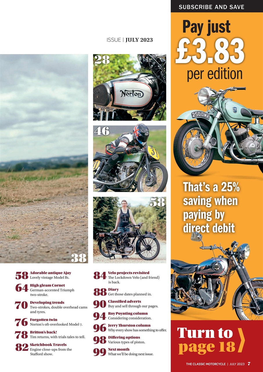 The Classic MotorCycle Preview Pages