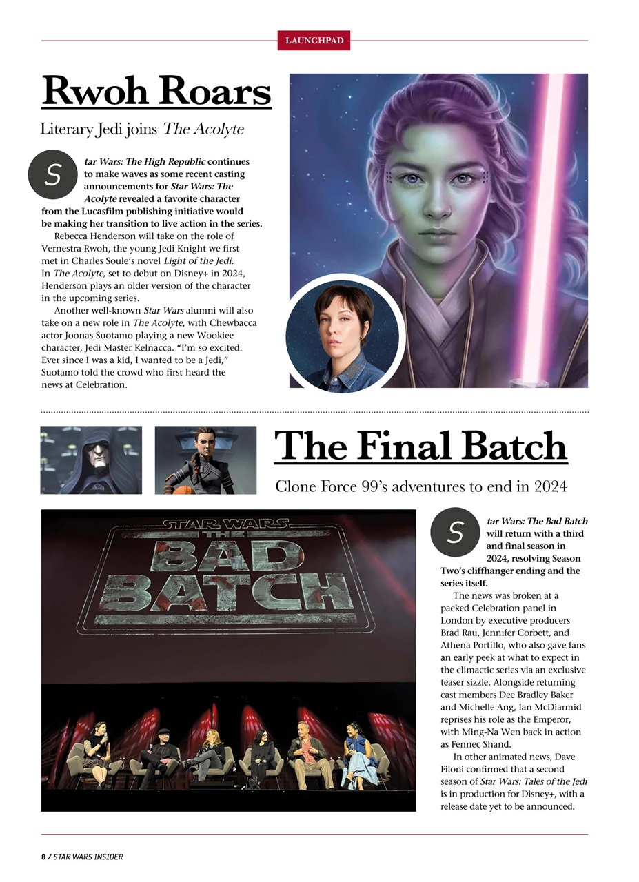 Star Wars Insider Preview Pages