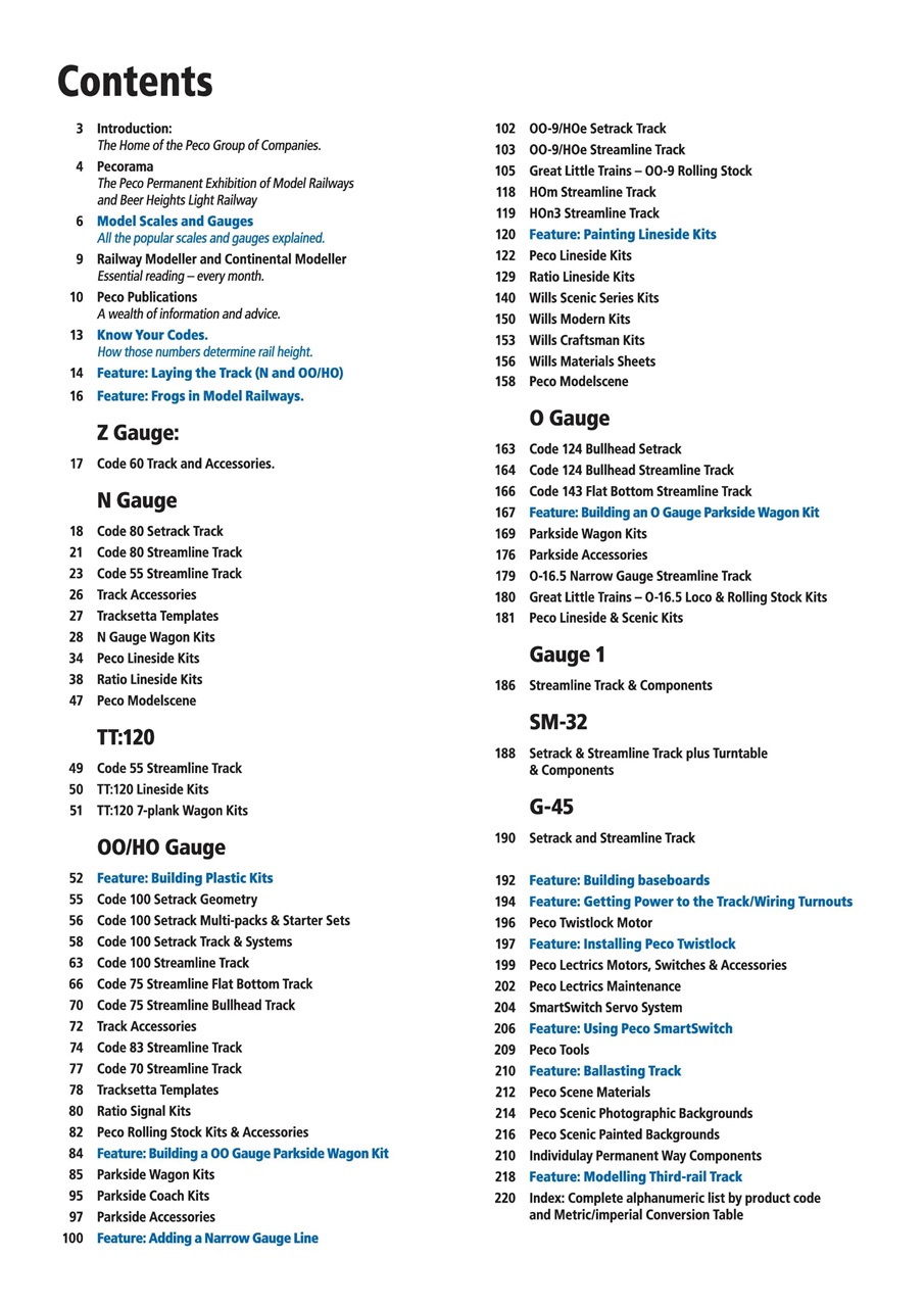 Peco Modellers' Library Preview Pages
