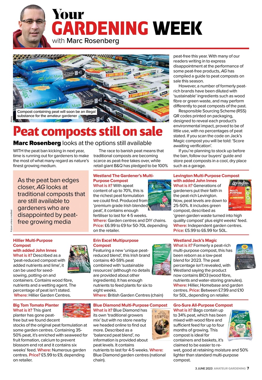 Amateur Gardening Preview Pages