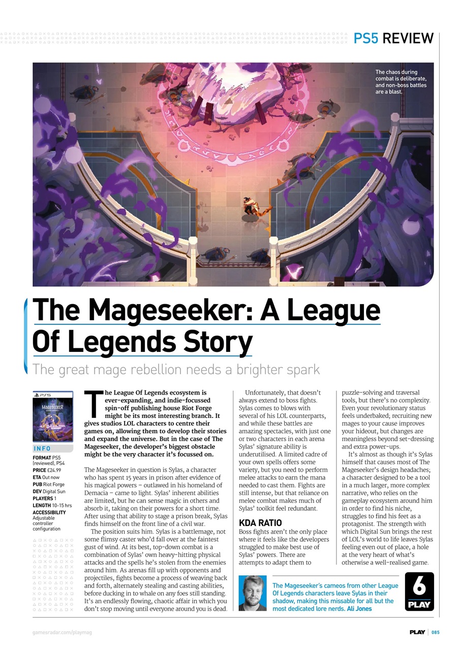 PLAY Magazine Preview Pages