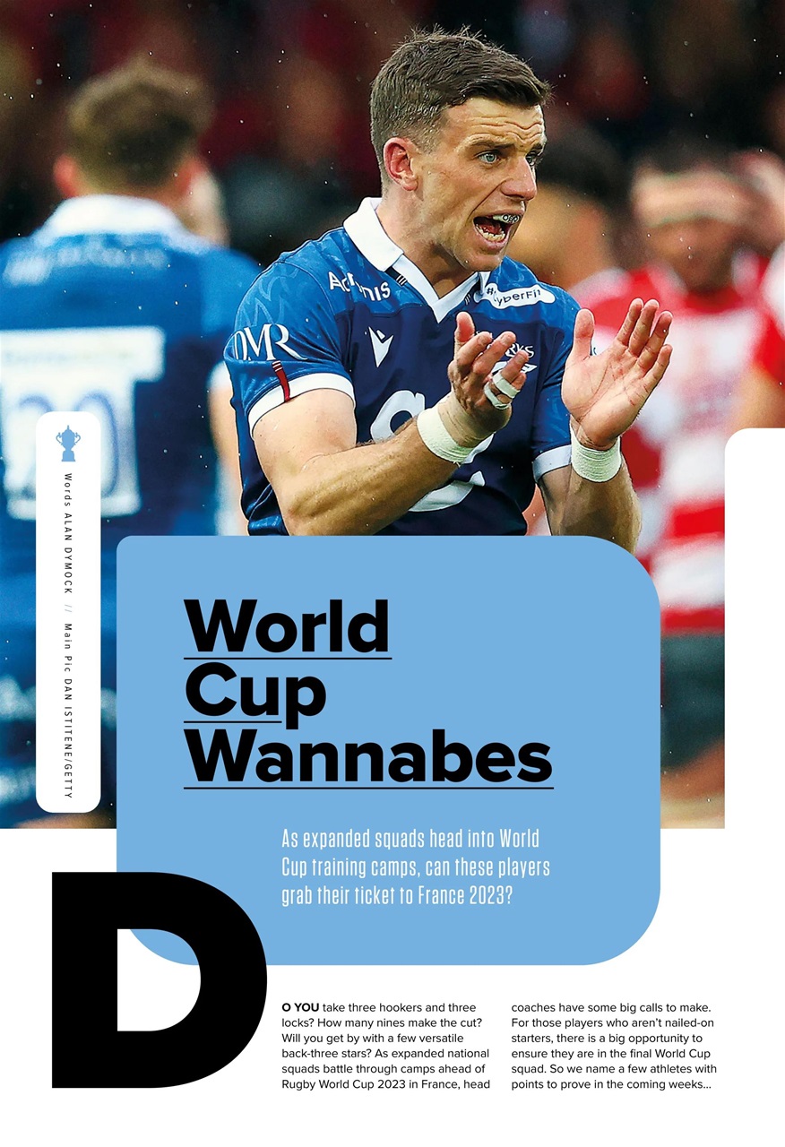 Rugby World Preview Pages