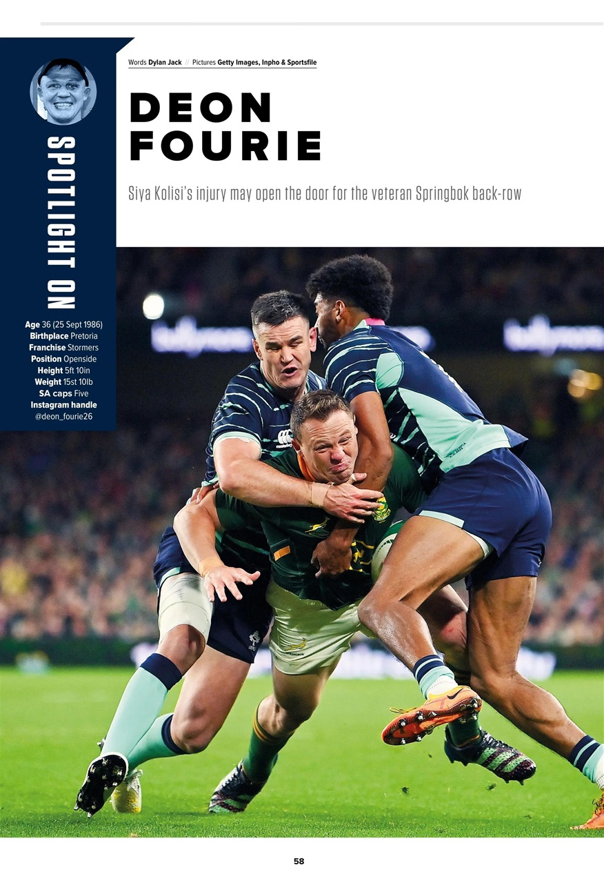 Rugby World Preview Pages
