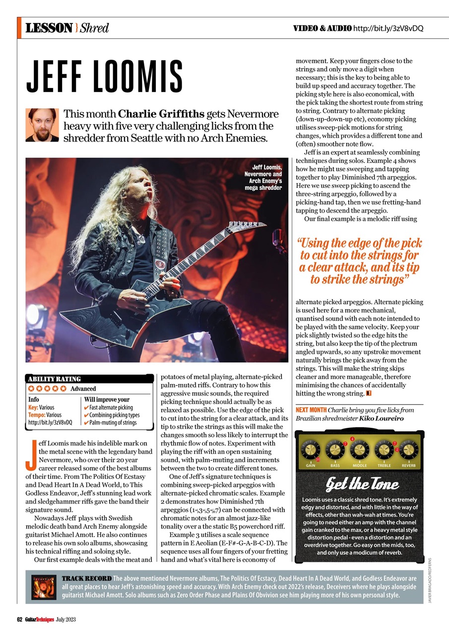 Guitar Techniques Preview Pages