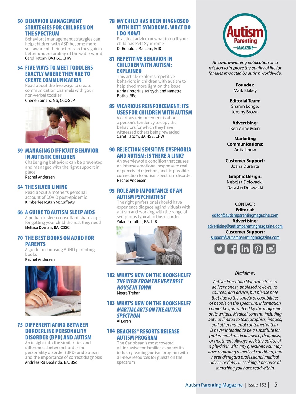 Autism Parenting Preview Pages