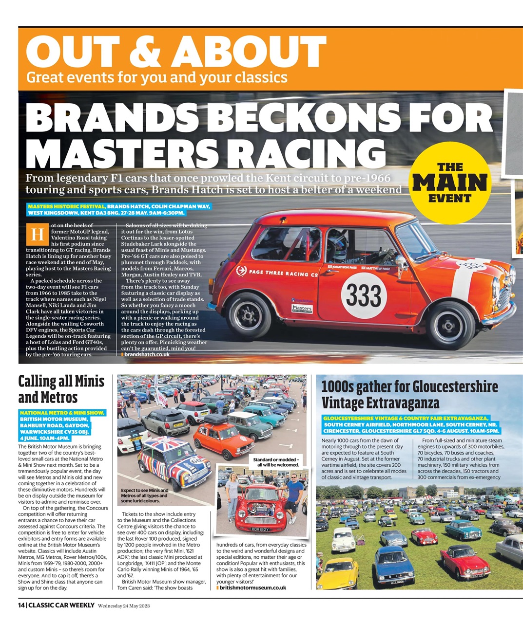 Classic Car Weekly Preview Pages