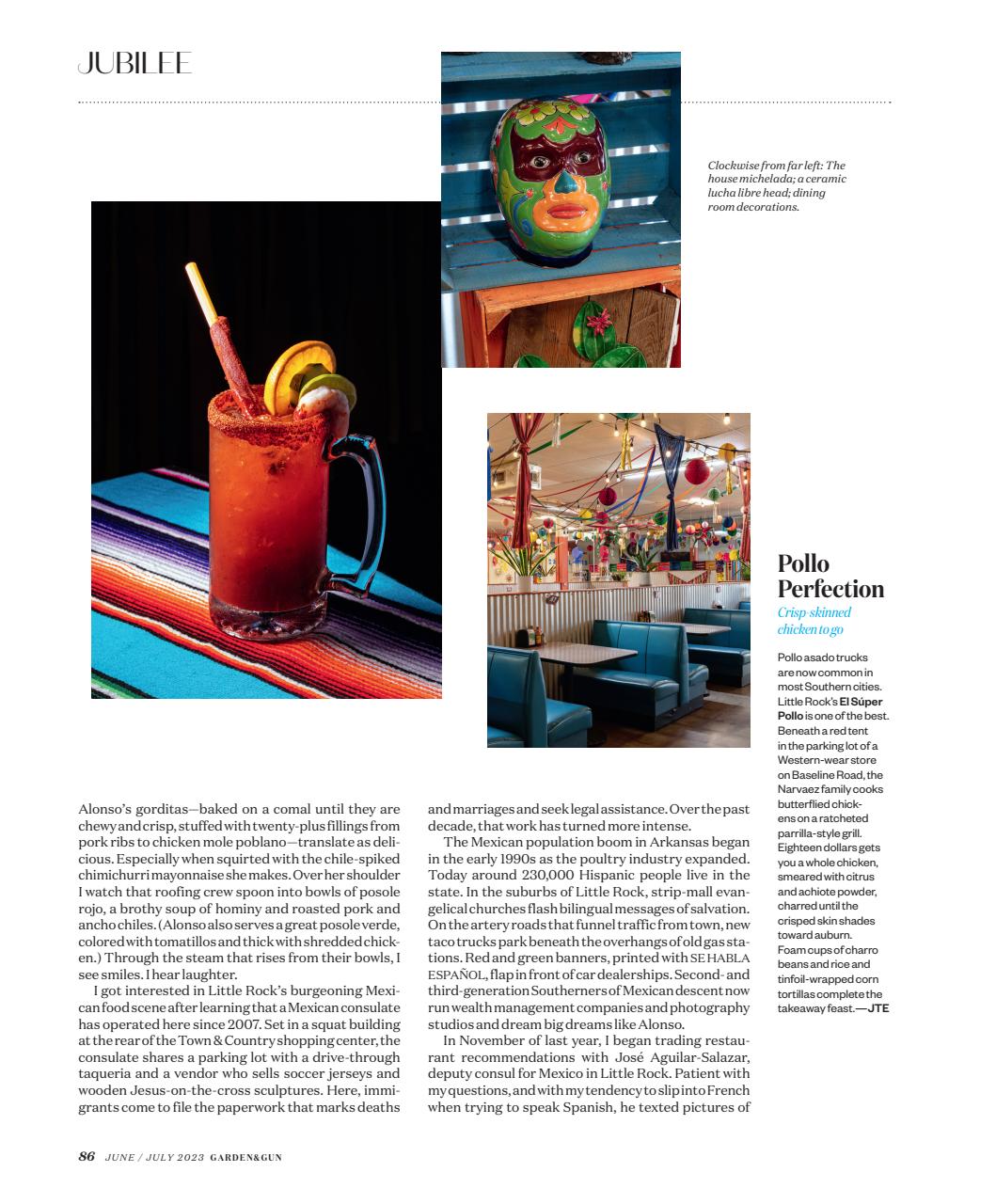 Garden and Gun Magazine Preview Pages