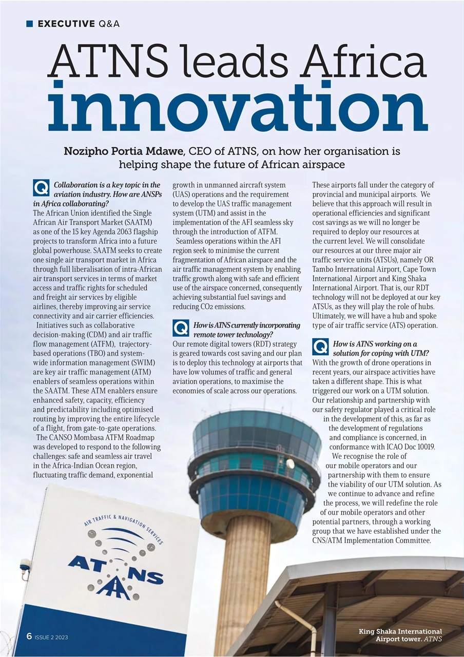 Air Traffic Management Preview Pages