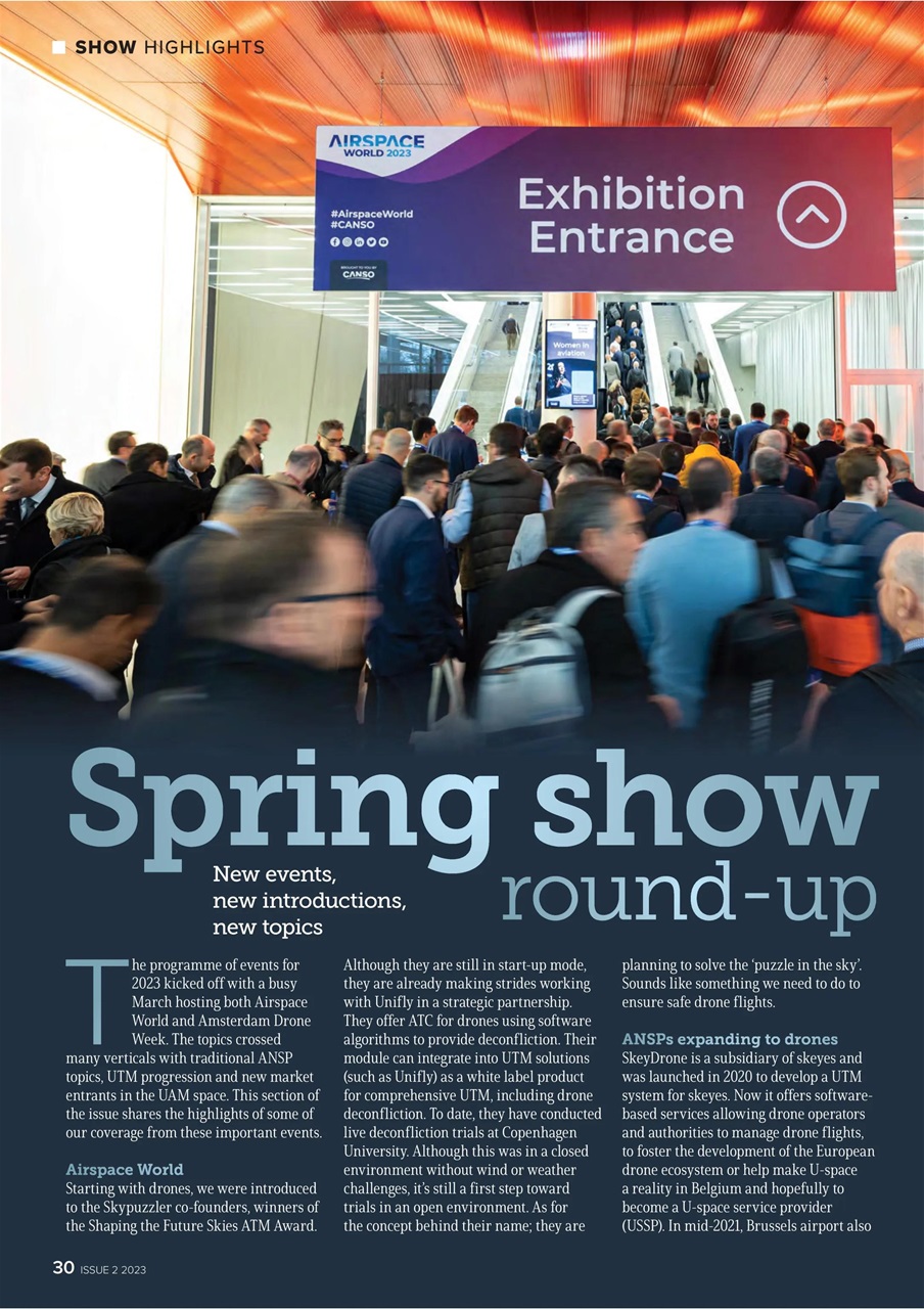 Air Traffic Management Preview Pages