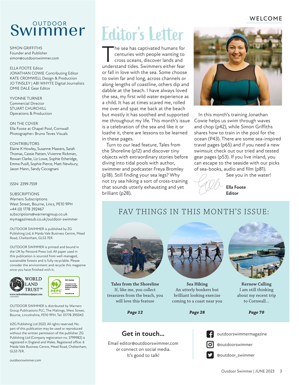Outdoor Swimmer Preview Pages