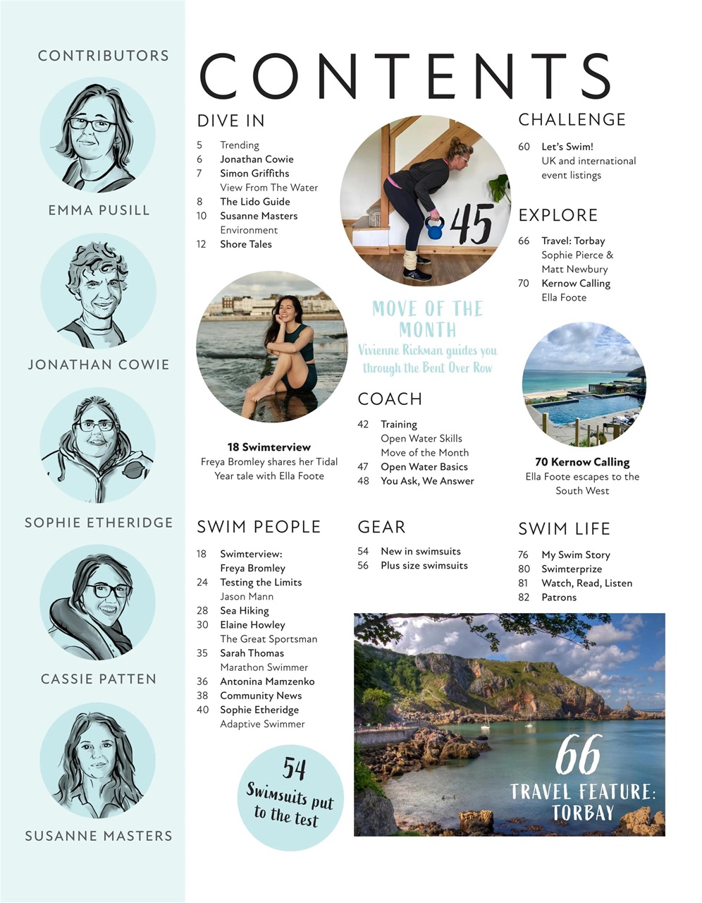 Outdoor Swimmer Preview Pages