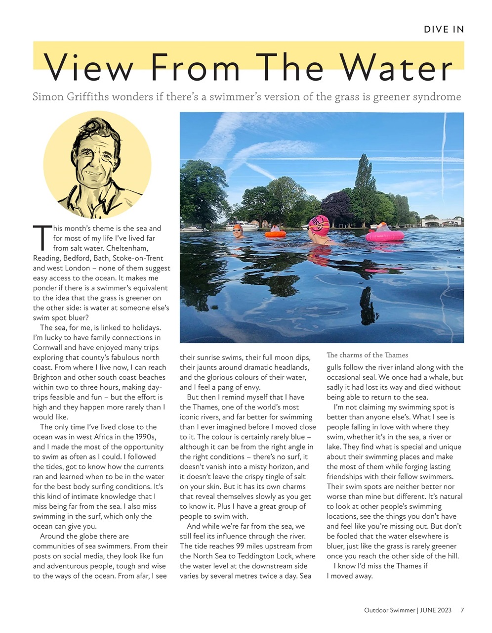 Outdoor Swimmer Preview Pages