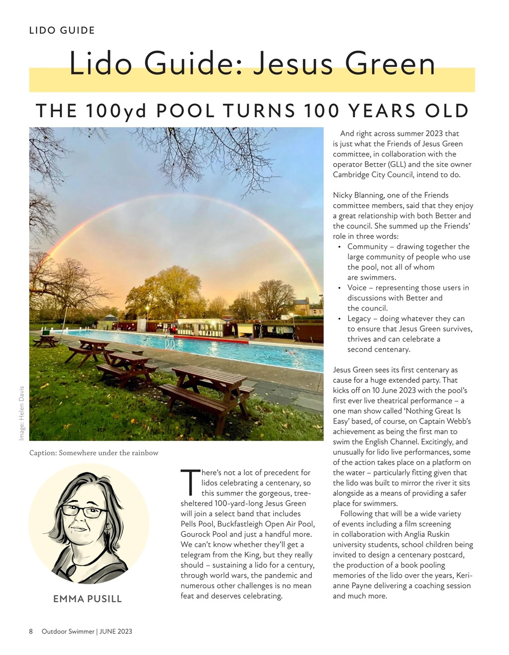 Outdoor Swimmer Preview Pages