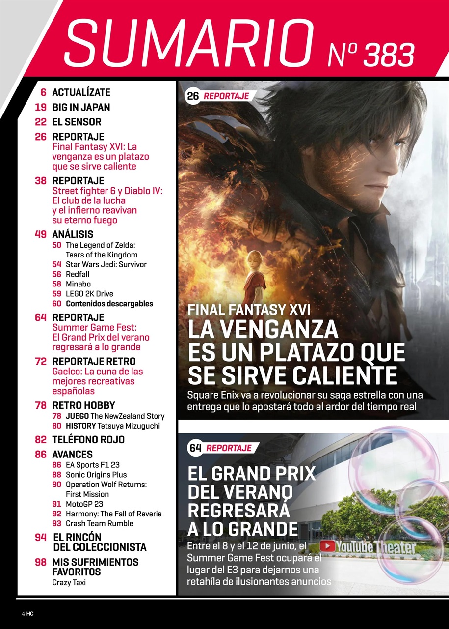 Hobby Consolas Preview Pages