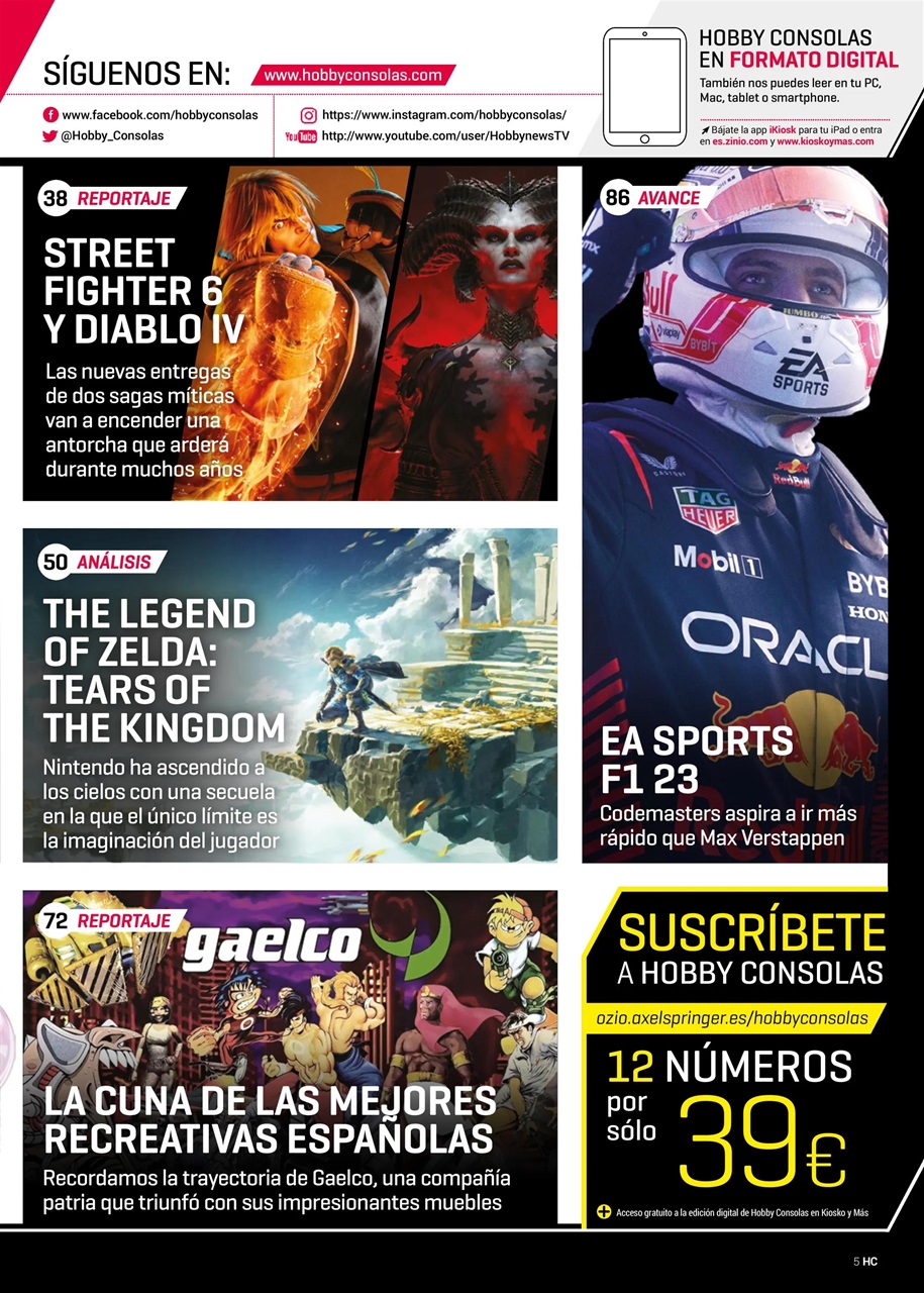 Hobby Consolas Preview Pages