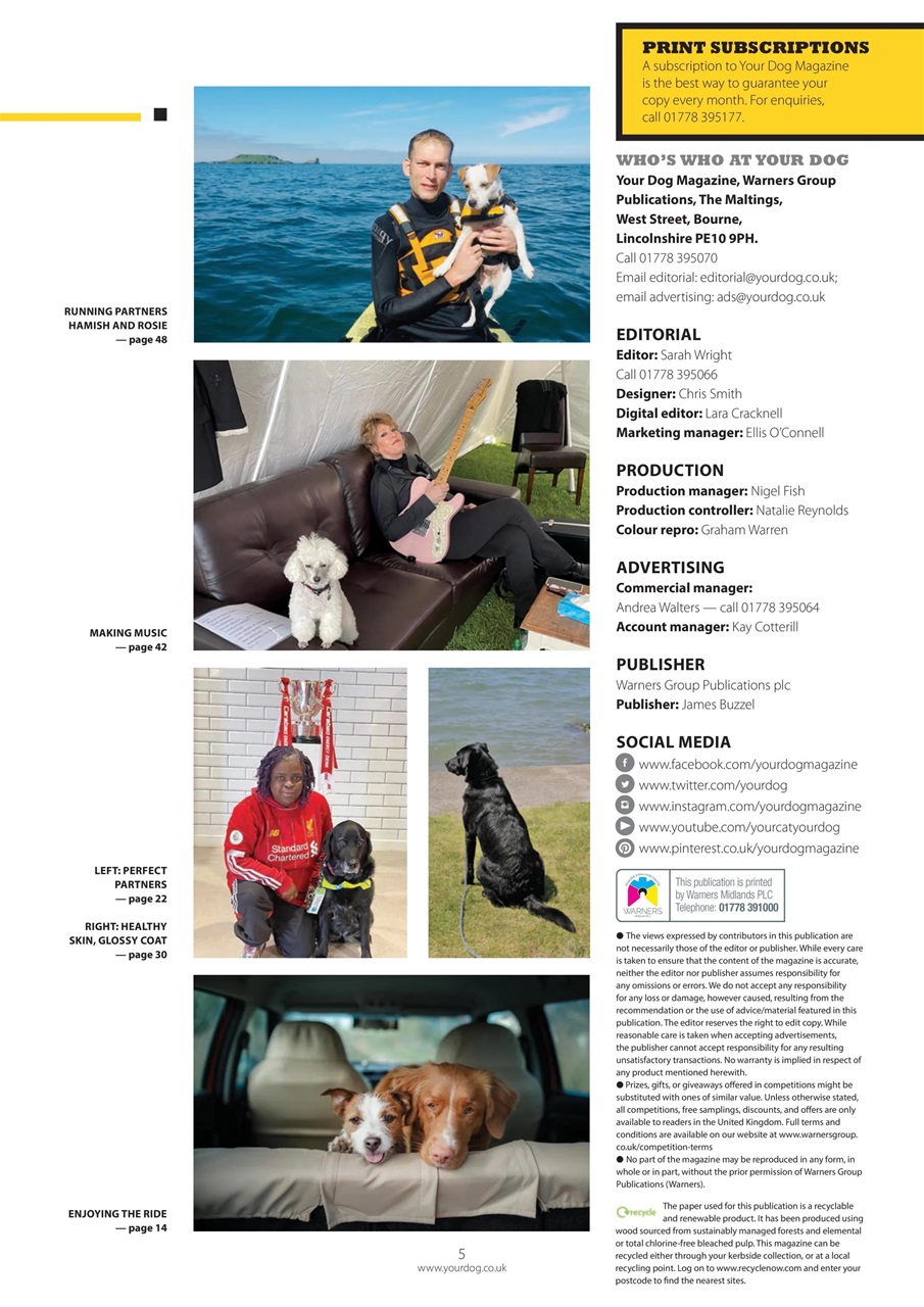 Your Dog Preview Pages
