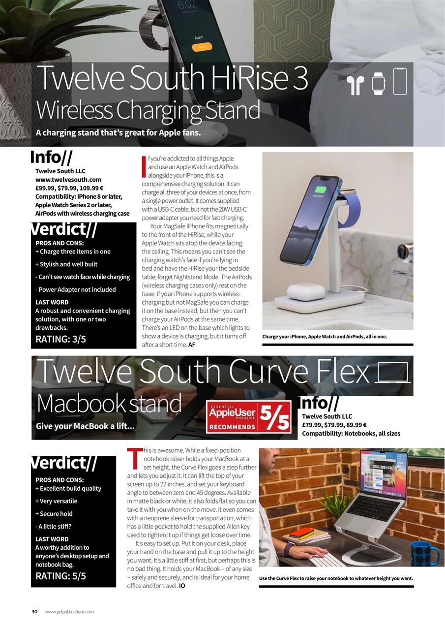 Essential Apple User Preview Pages