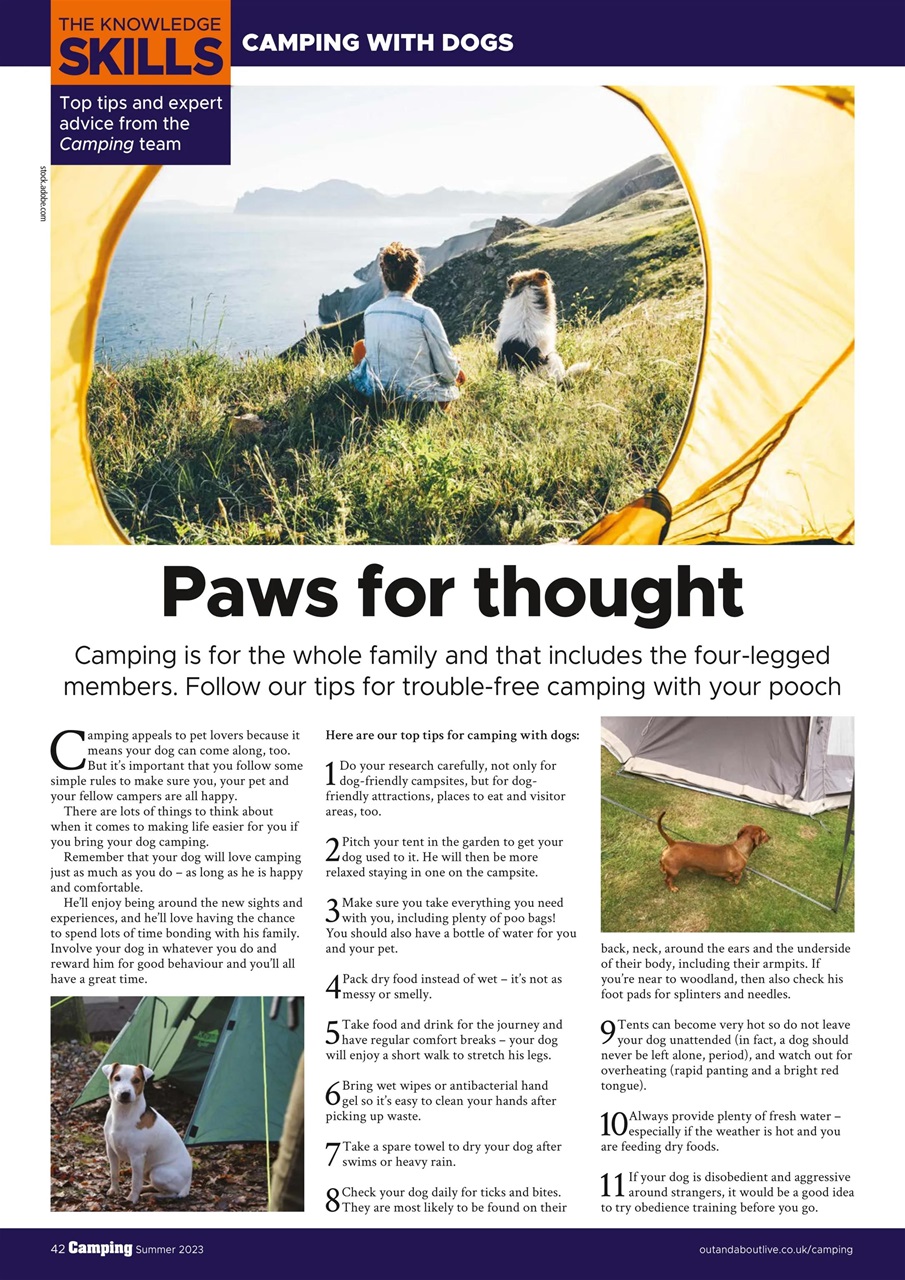 Camping Preview Pages