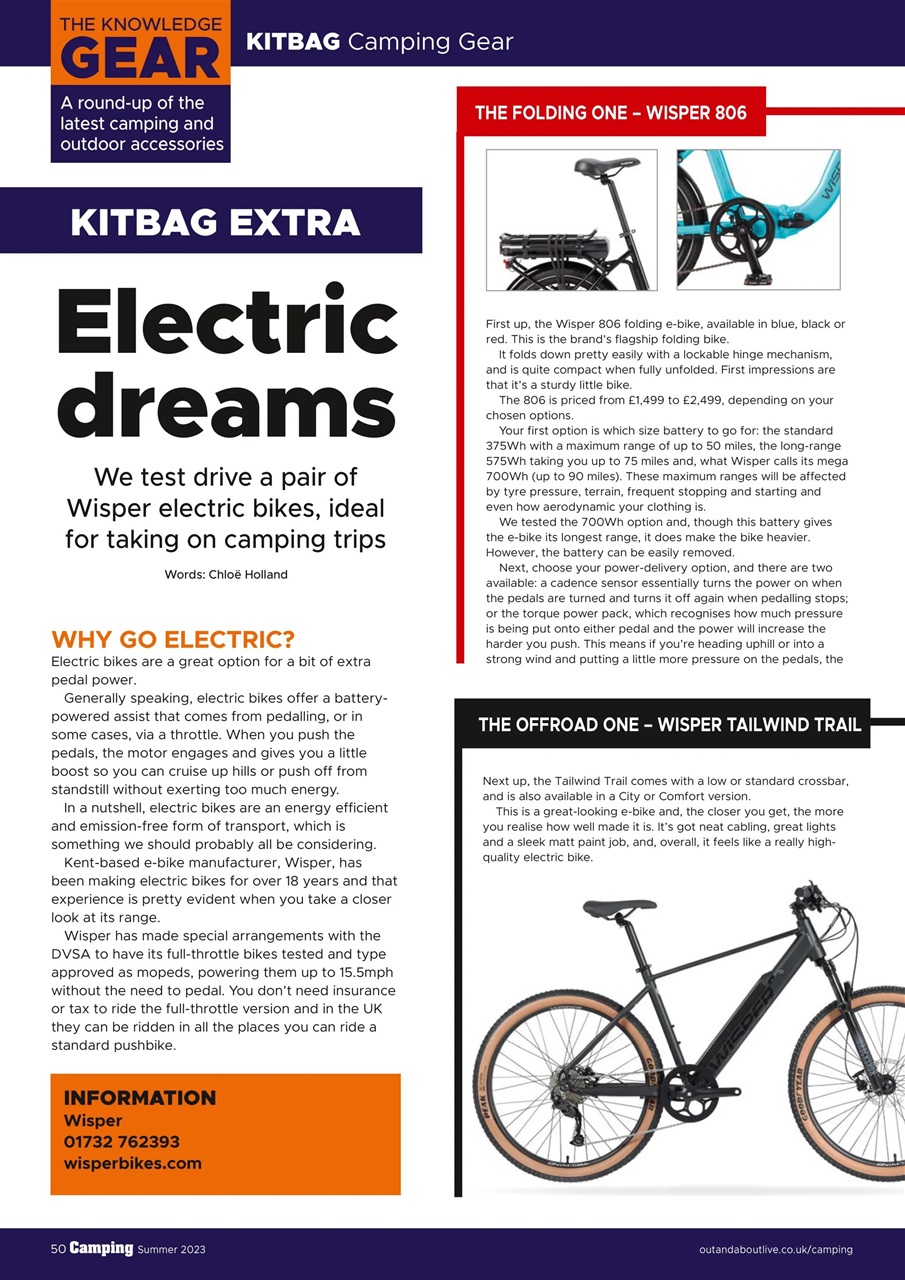 Camping Preview Pages